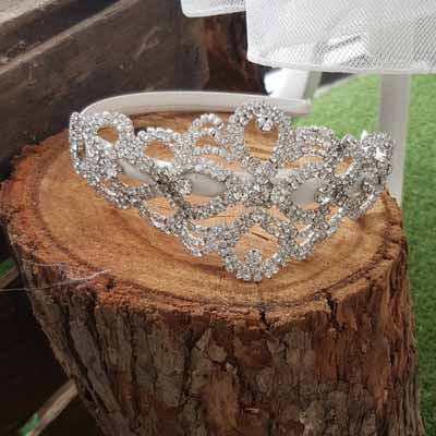 Scarlet Diamante hairband